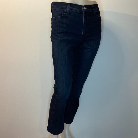 Not Your Daughter's Jeans Women's Dark Denim Straight Jeans - Size 2P - Picture 1 of 5